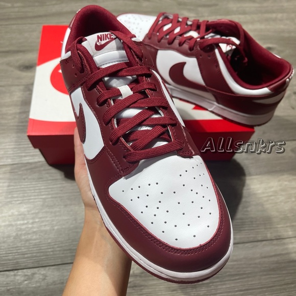 Nike Dunk Low Retro Men's 12.5 Team Red - Picture 2 of 11